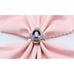 Vintage 14K Solid White Gold Designer Amethyst & Old Cut Diamond Ring - Size 5