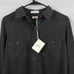 Faherty Shirt Mens Medium The Legend Button Up Sweater Flannel Black Comfort