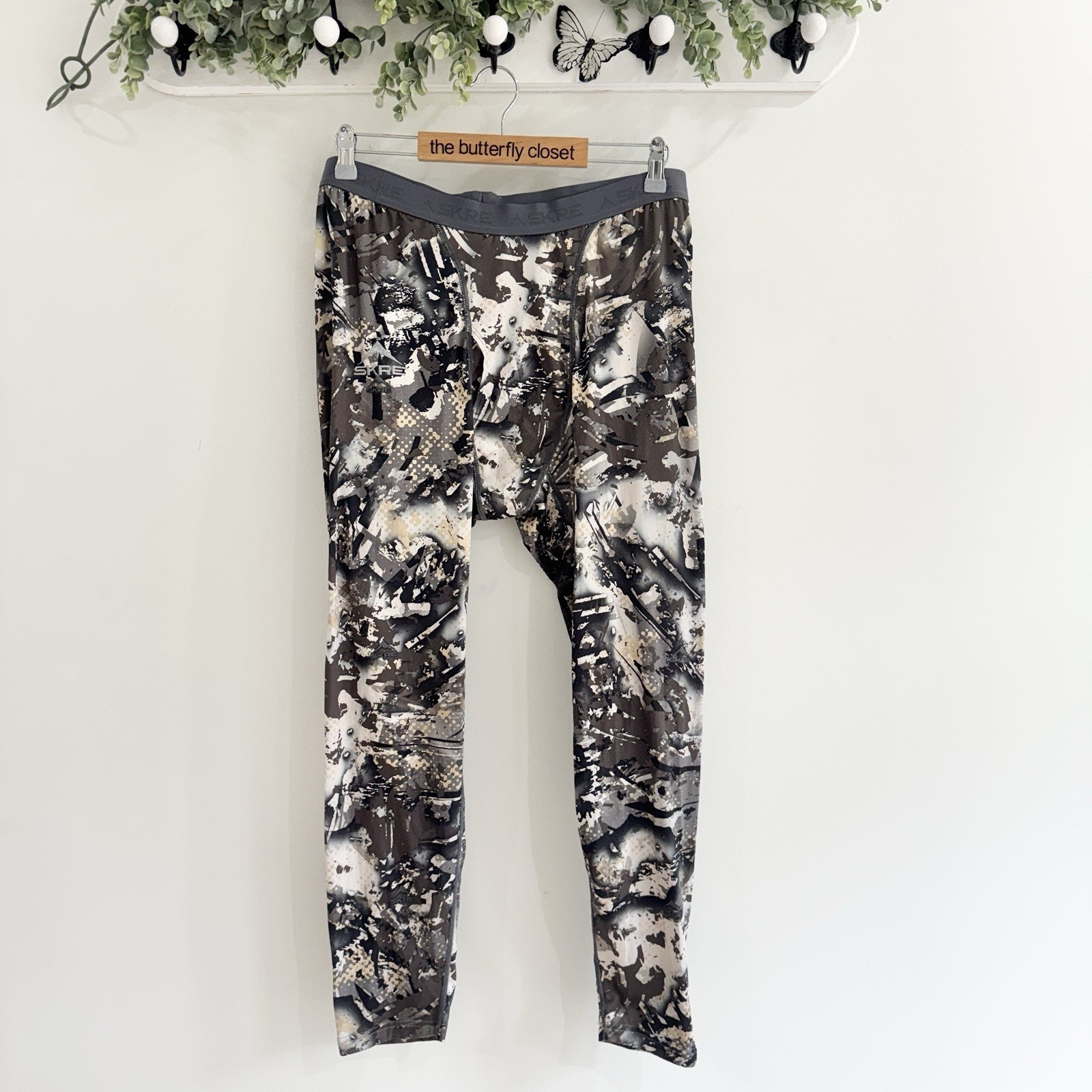Men’s Skre Baselayer Camo Tights XL O 6633
