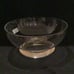 Gold Bling Rimmed Glass Bowl