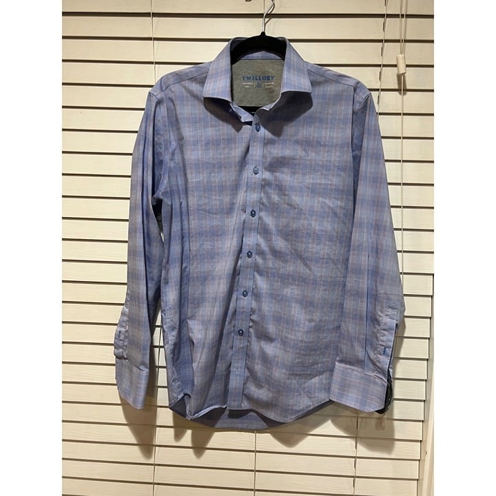 Twillory Performance Long Sleeve Button Up Shirt - Size 15.5