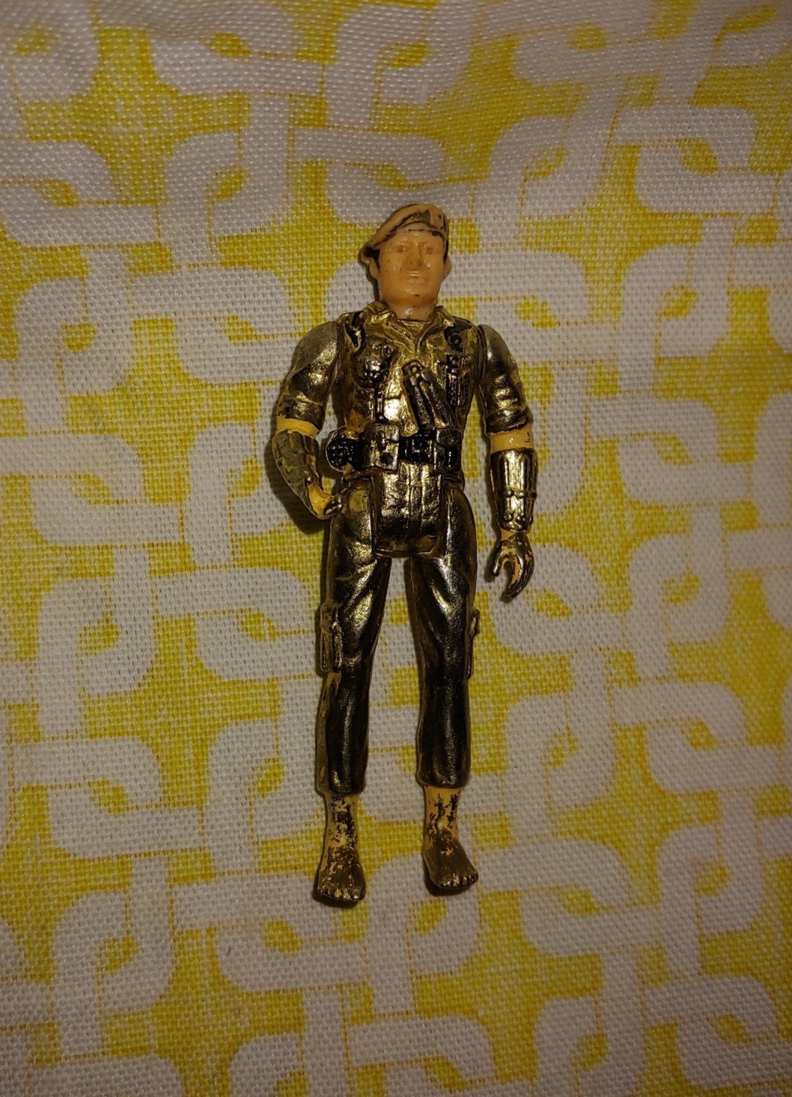 Vintage 80s Mego Eagle Diecast Metal Captian Eagle Action Figure