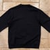 Bape Zip Shark Face Logo Black Crewneck Sweatshirt