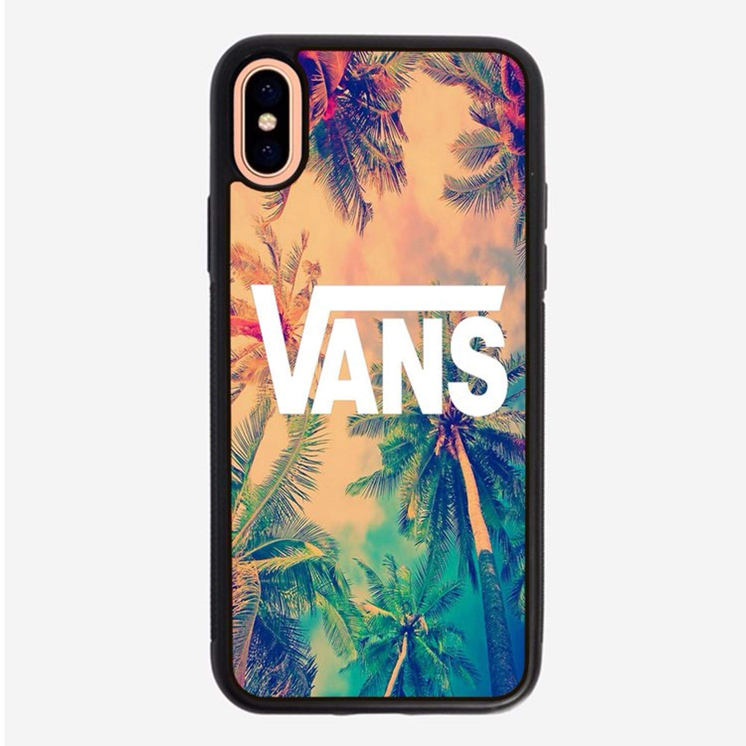 Vans Palm Tree iPhone X XS Rubber Case