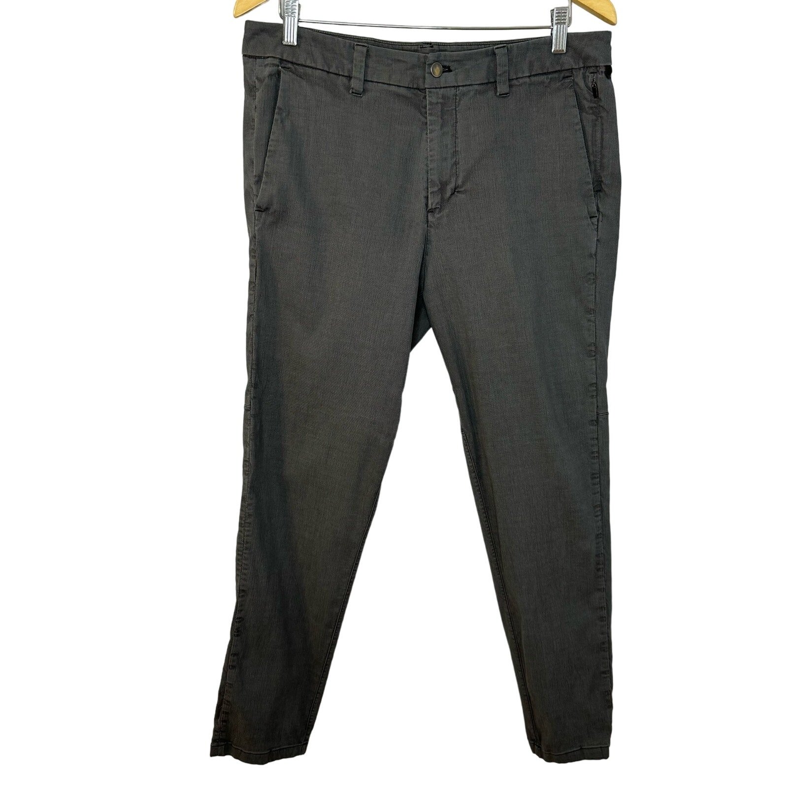 Lululemon Commission Pant Slim Oxford Black / White