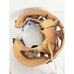 Studio Pottery Man On The Moon Garden Hanging Sculpture Purple Brown