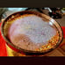 18k gold resin Serving tray