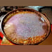 18k gold resin Serving tray