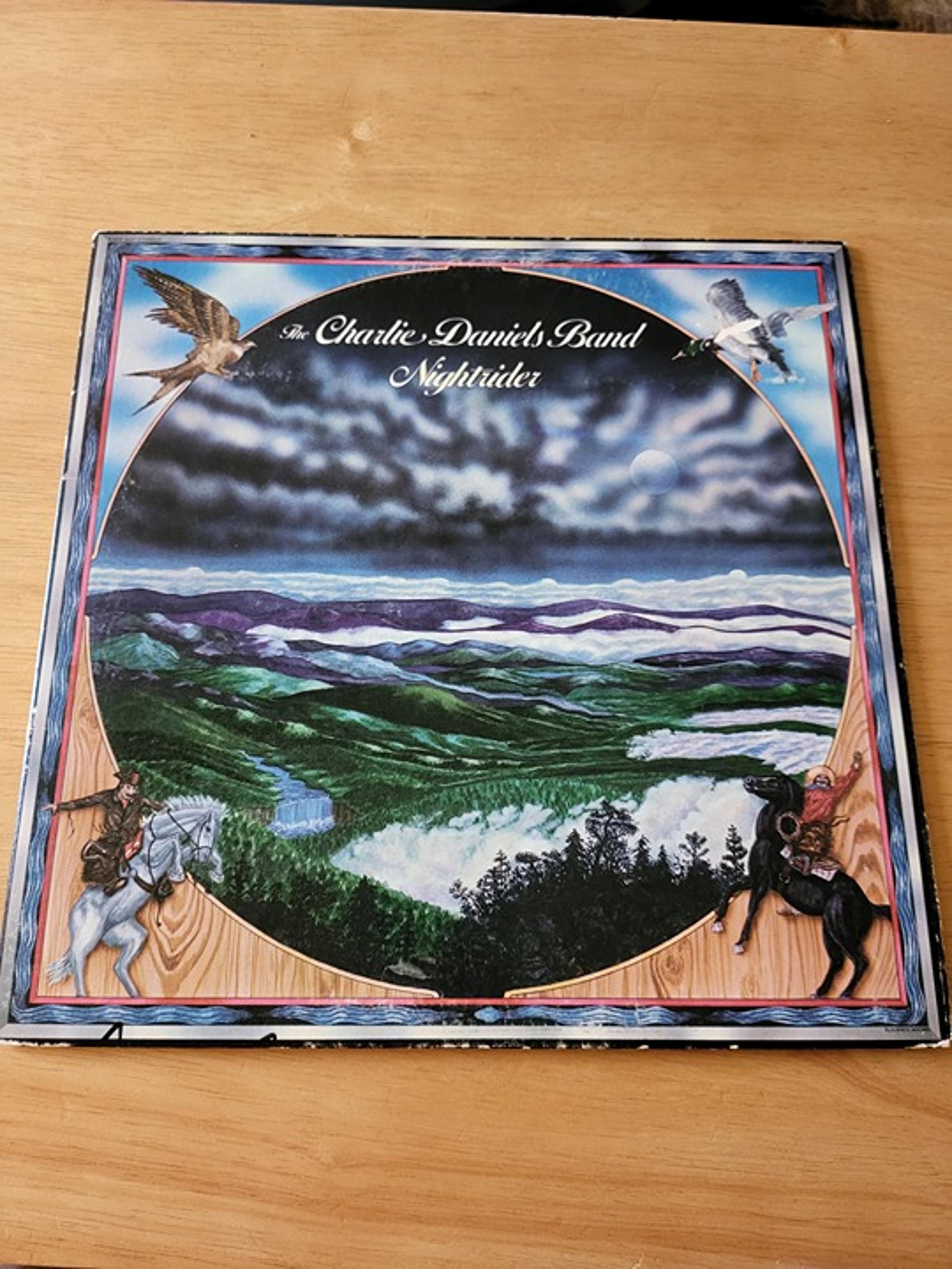 The Charlie Daniels Band Nightrider LP Vinyl 1975 Kama Sutra KSBS 2607 LP LP5