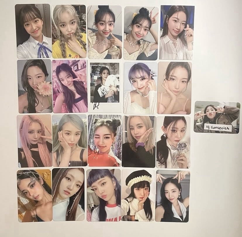 misc girl group photocards (DONT PURCHASE LISTING READ DESCRIPTION)