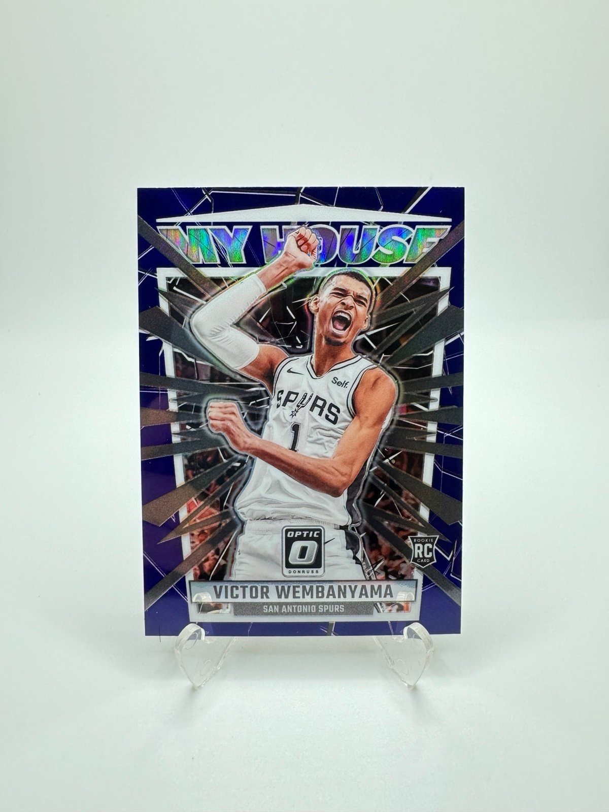 2023-24 Donruss Optic My House Purple Prizm #6 Victor Wembanyama