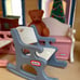 Little tikes rocking chair rocker dollhouse nursery like new!