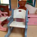 Little tikes rocking chair rocker dollhouse nursery like new!