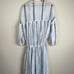 Anthropologie Love Binetti Monaco Striped Swim Cover Up Dress Size Small