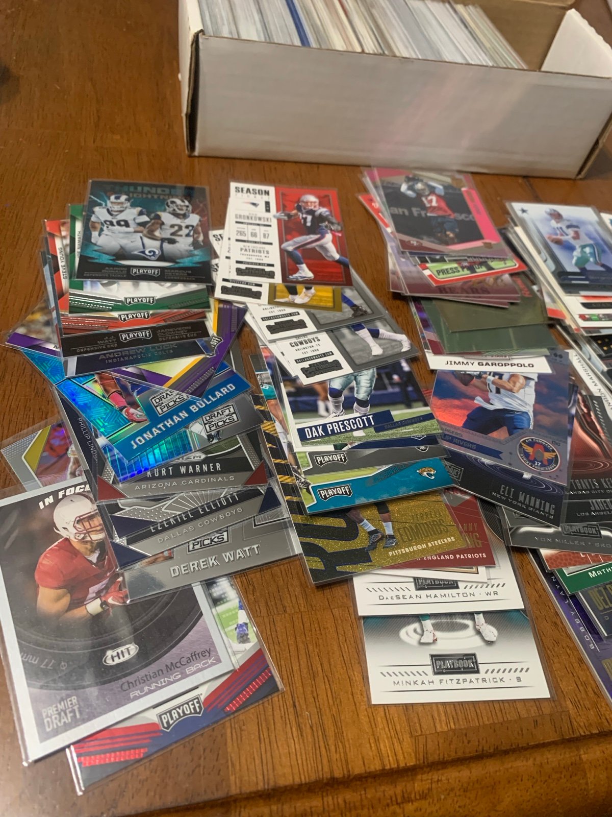 Football Card Lot Stars Rookies