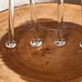5 pc set Set Vintage Crystal Glass Knife Rests