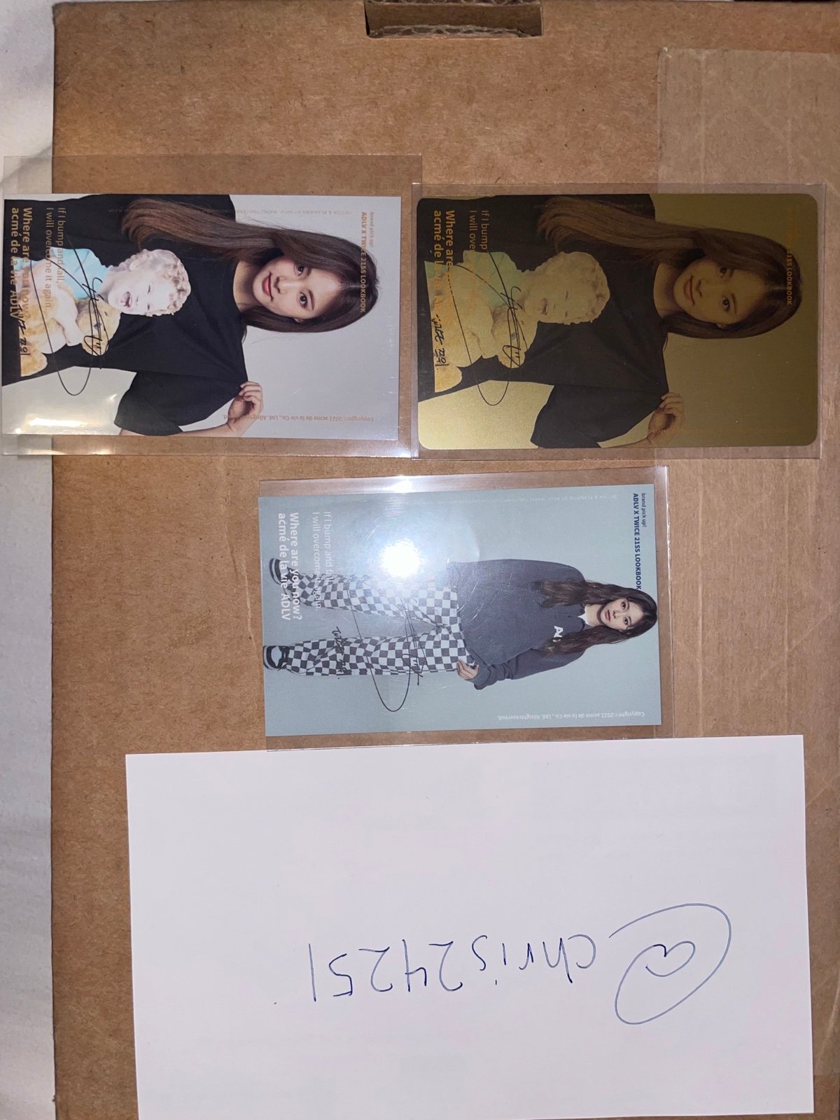 RARE Tzuyu ADLV set
