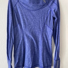 Lululemon Run: Back On Track Pullover Pigment Blue 8