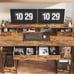 Versatile Computer Desk, 55 Office Desk with Monitor Shelf, Dual Tiers