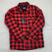 Bass Outdoor Mens Mission Plaid Puffer Jacket S
