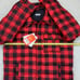 Bass Outdoor Mens Mission Plaid Puffer Jacket S