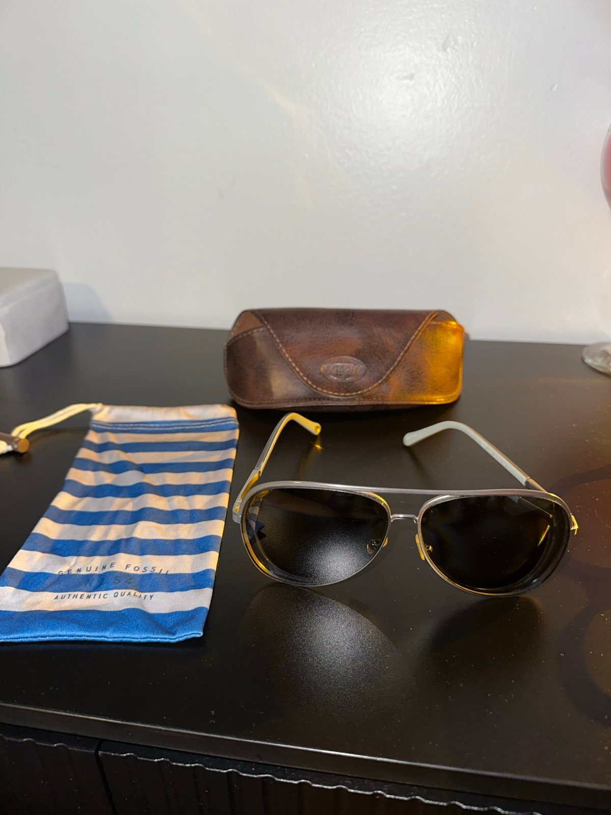 Vintage Fossil aviators