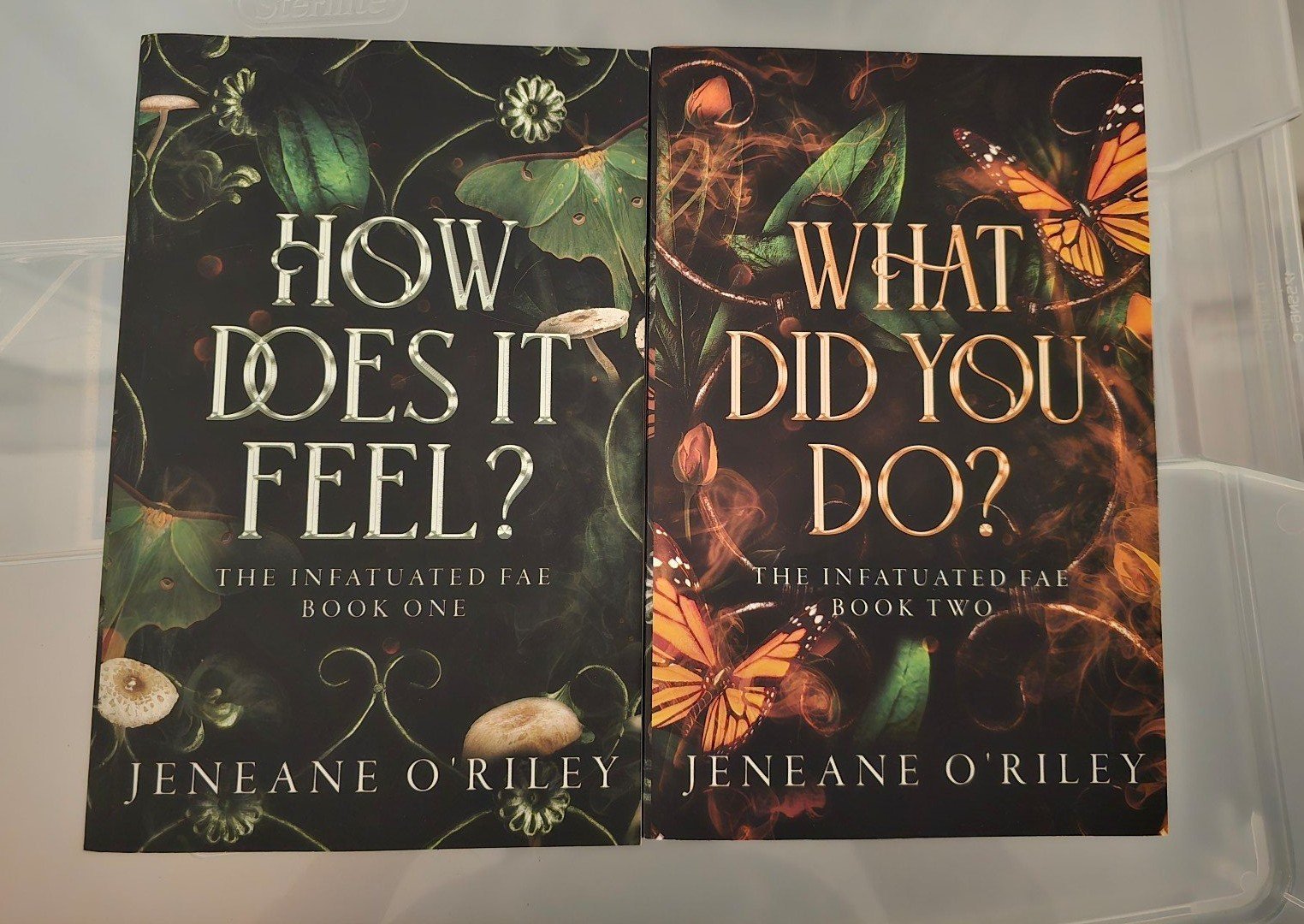 How Does It Feel & What Did You Do First Edition Paperbacks