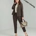 green label relaxing★Kachirira No-Peal Pants Set-up