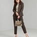 green label relaxing★Kachirira No-Peal Pants Set-up