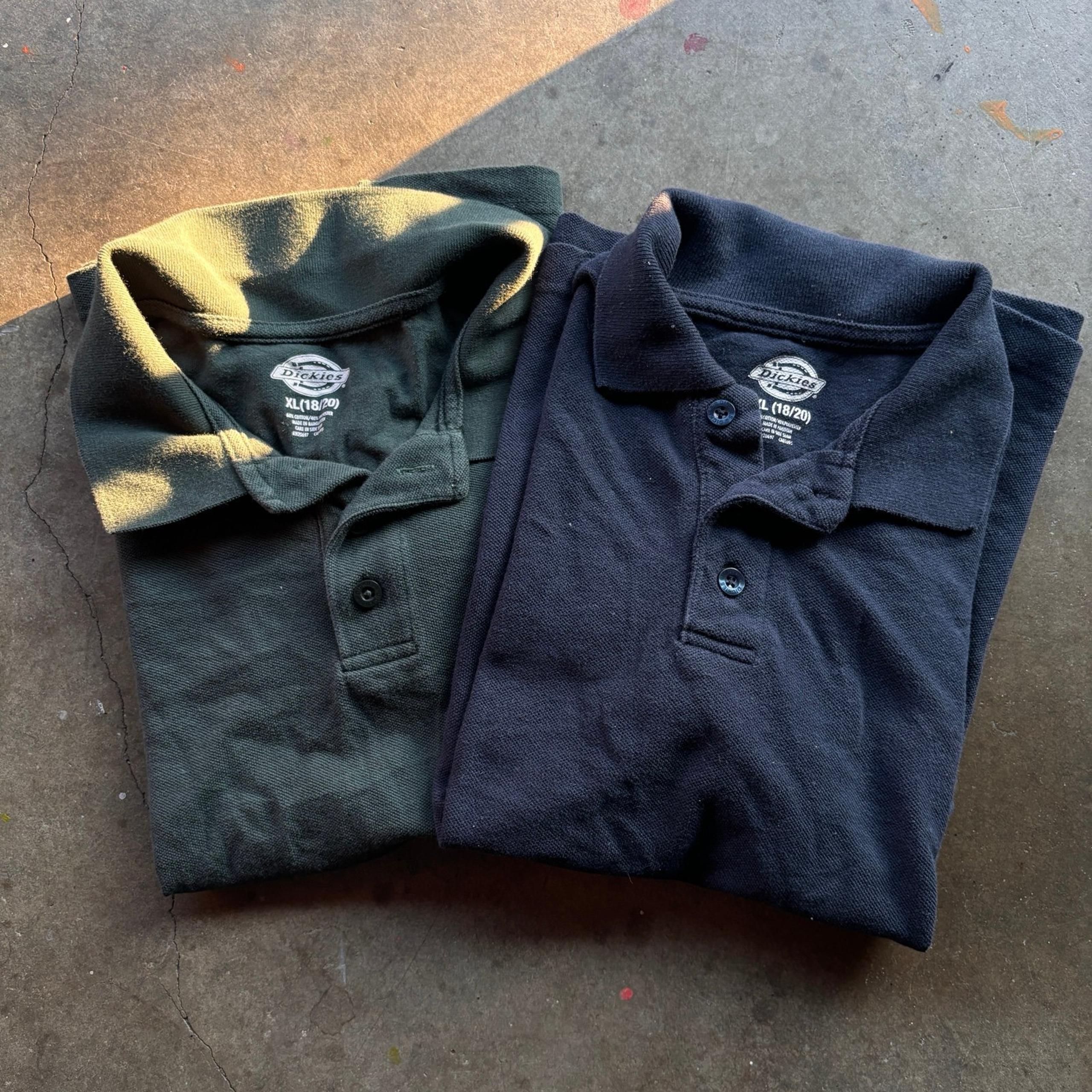 Boys Dickies Collared Shirt Polos