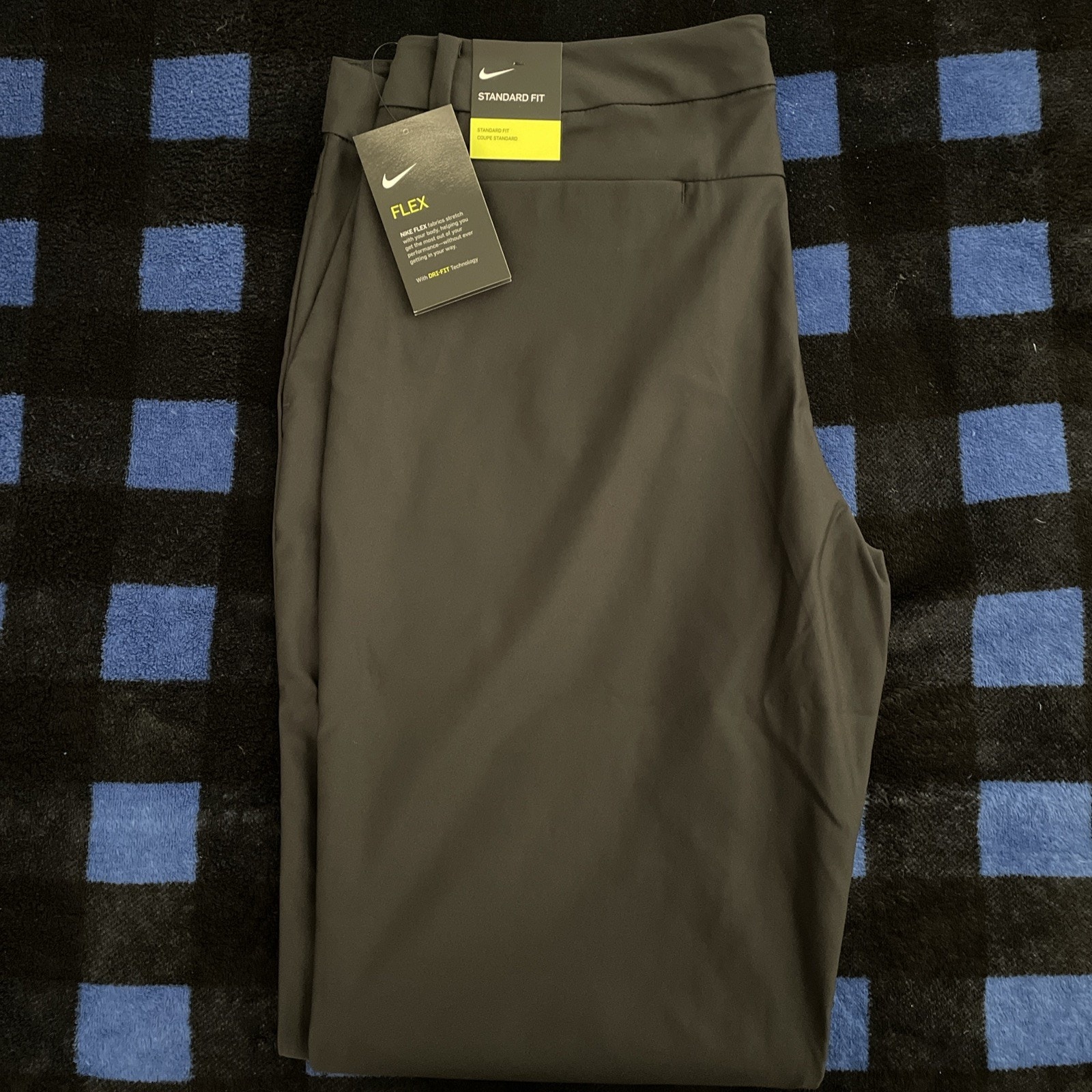 Nike Dri Fit Women’s Black Golf Pants Size 10 M- NWT