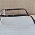 Coach Women Eyeglasses Half Rim Frame Satin Dark Brown/Dark Tortoise JACKIE