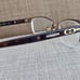 Coach Women Eyeglasses Half Rim Frame Satin Dark Brown/Dark Tortoise JACKIE