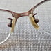 Coach Women Eyeglasses Half Rim Frame Satin Dark Brown/Dark Tortoise JACKIE