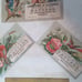 Lot D 50 pc VINTAGE ADVERTISING CIRCA 1840-80 SCRAPBOOKING PAGES ART