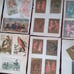 Lot D 50 pc VINTAGE ADVERTISING CIRCA 1840-80 SCRAPBOOKING PAGES ART