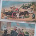 Lot D 50 pc VINTAGE ADVERTISING CIRCA 1840-80 SCRAPBOOKING PAGES ART
