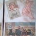 Lot D 50 pc VINTAGE ADVERTISING CIRCA 1840-80 SCRAPBOOKING PAGES ART