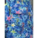 Michael's Abstract Ocean Print Drawstring Swim Trunks Starfish Seahorse L H9