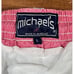 Michael's Abstract Ocean Print Drawstring Swim Trunks Starfish Seahorse L H9