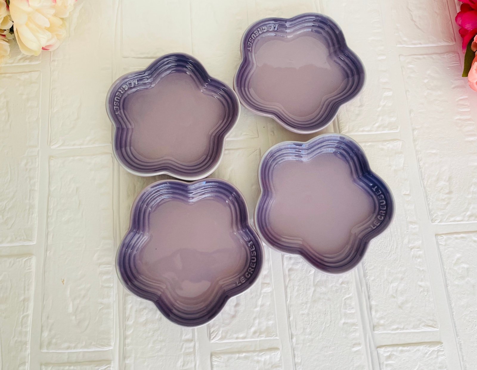 Le Creuset Small Plates 5.5” Set of 4