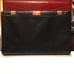 BG Street Clutch Black & Multi Leather