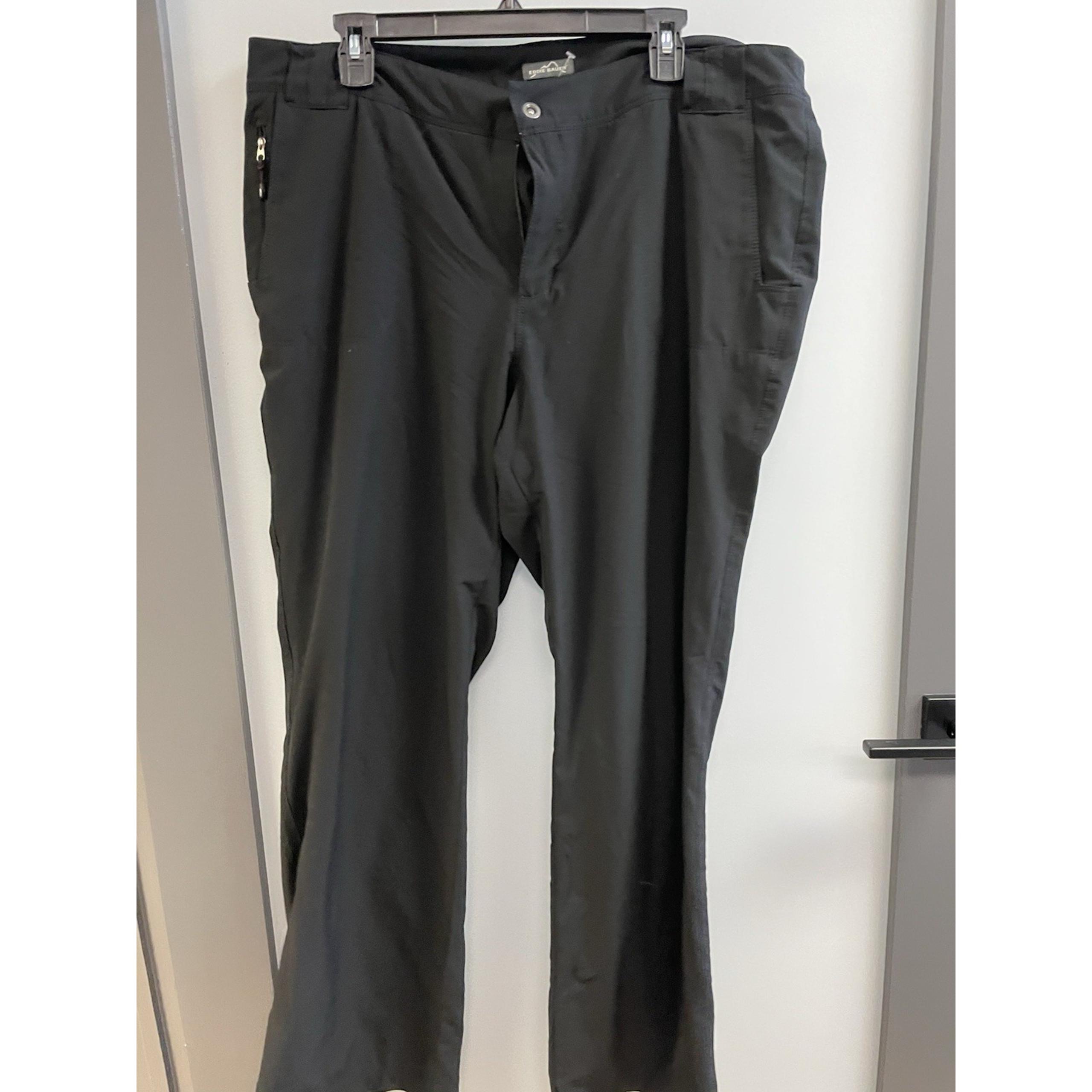Eddie Bauer Ladies Fleece Lined Nylon Pants - Size 18
