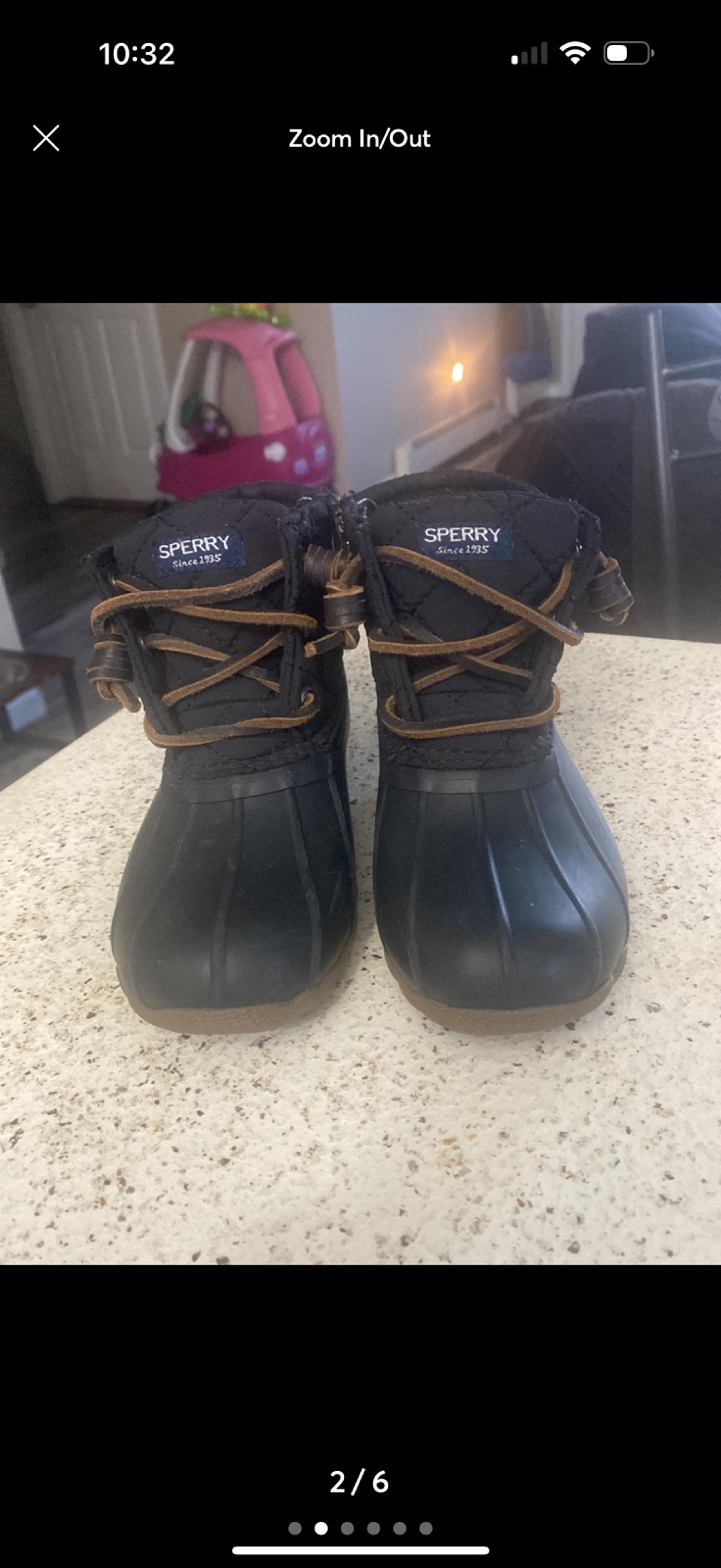 Kids Sperry boots