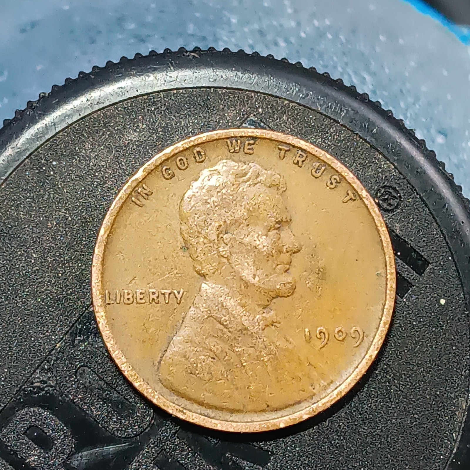 1909 no mint mark wheat penny