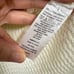 White Label White Company Organic Cotton Chunky Knit Cardigan Sweater Womens L