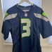Nike Medium Seahawks Russell Wilson Jersey | Navy.