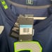 Nike Medium Seahawks Russell Wilson Jersey | Navy.