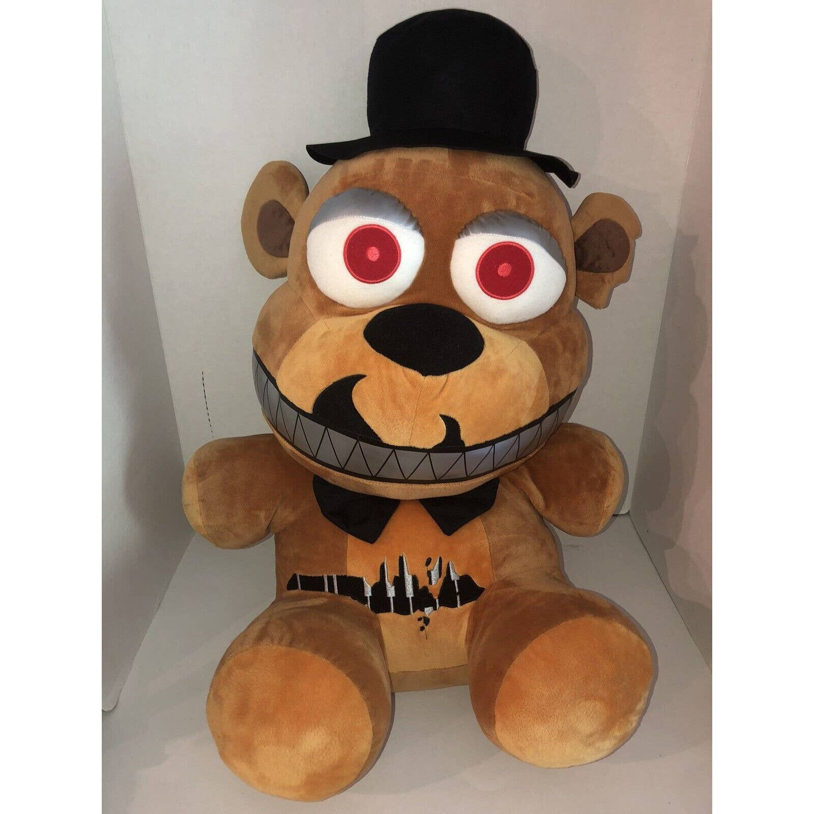 NIGHTMARE FREDDY 25” Stuffed Plush Five Nights At Freddys Jumbo FYE Funko 2017