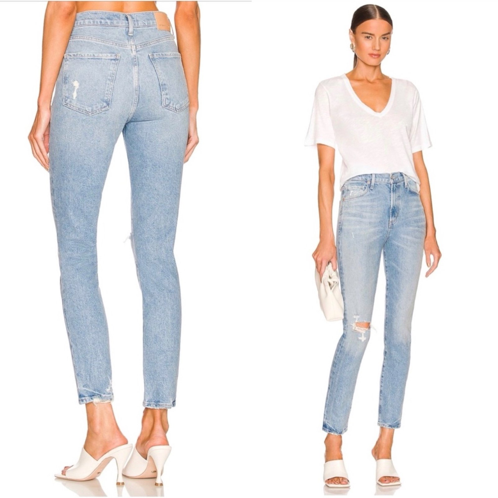 Citizens of Humanity Olivia High Rise Slim en Santorini